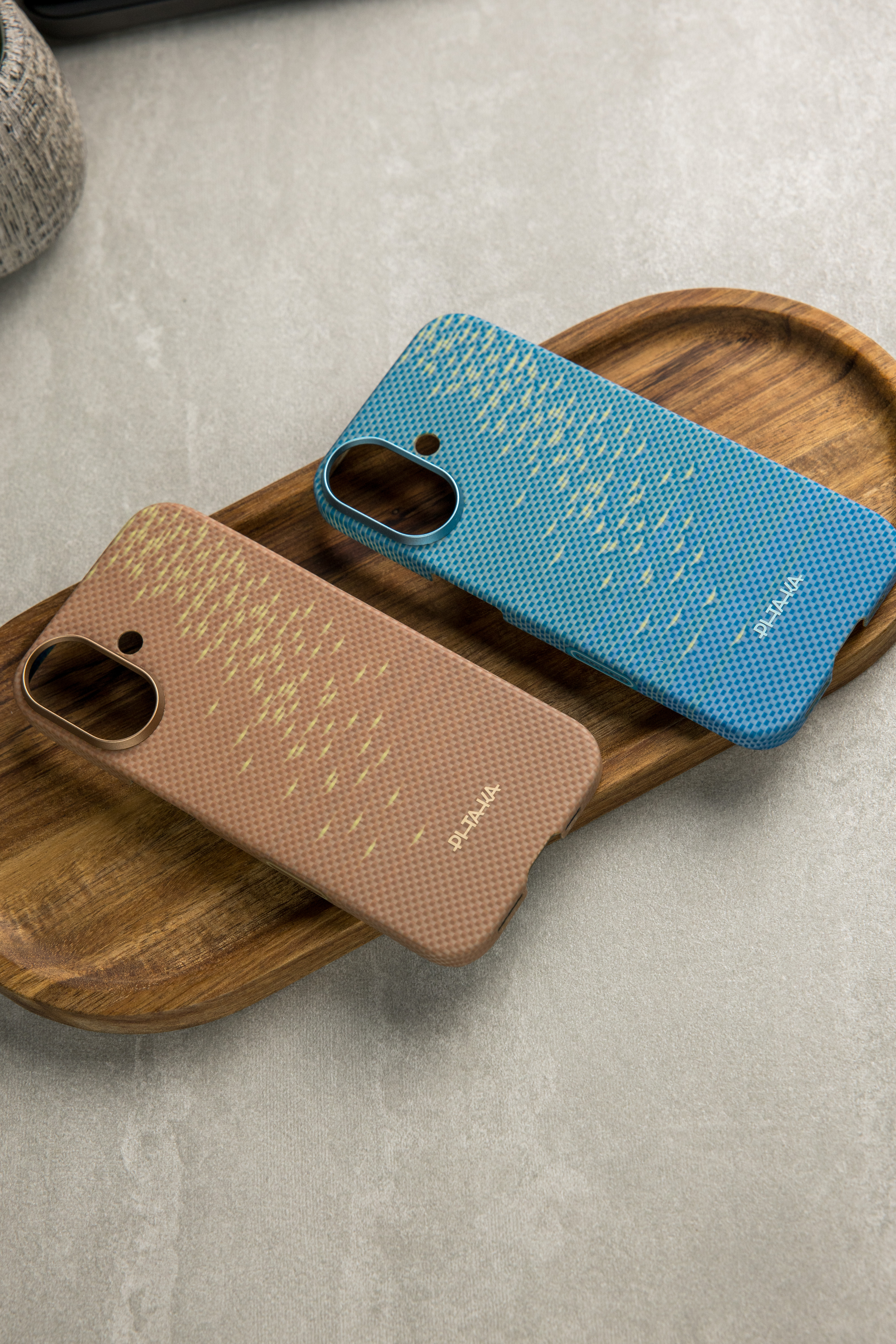 Чохол Pitaka Ultra-Slim PitaTap на iPhone 17 Golden Glint - 8